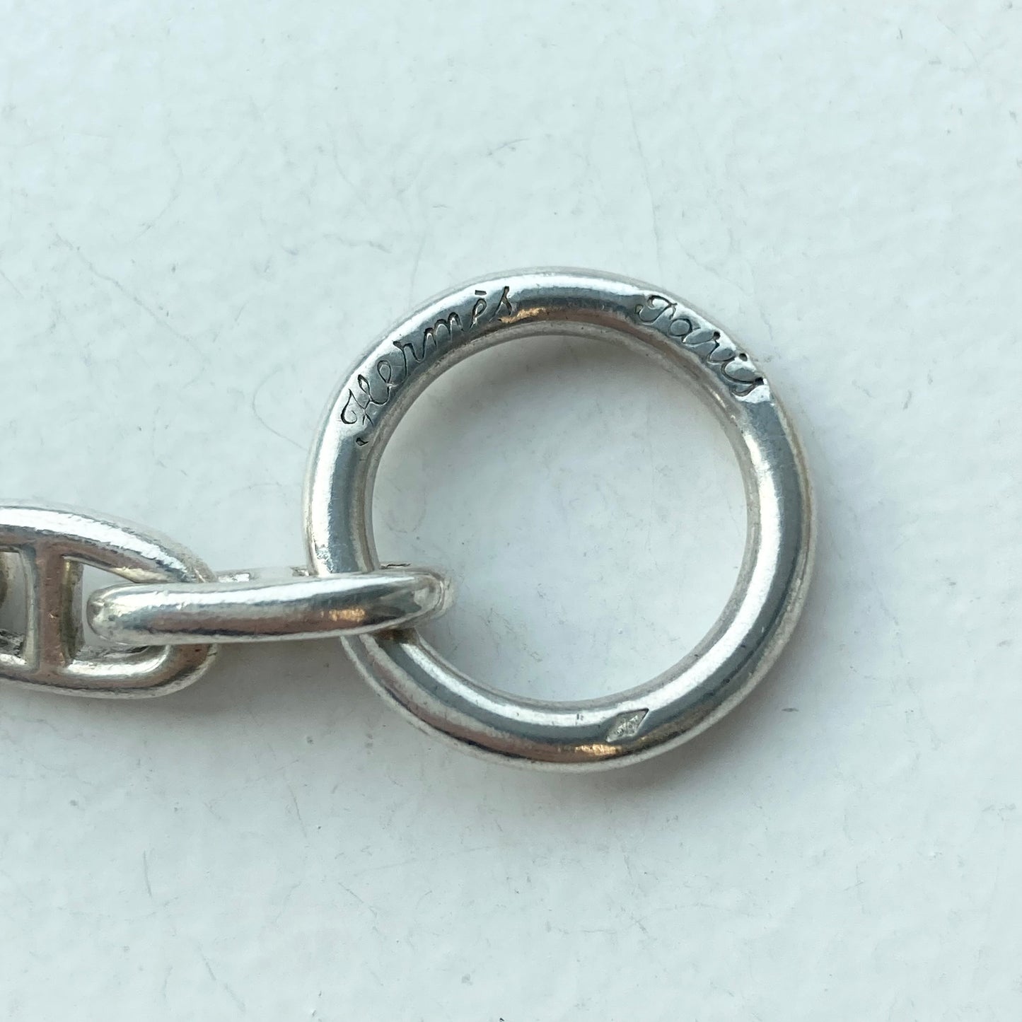 80s Hermès Chaine d'ancre PM 18peace vintage SV925