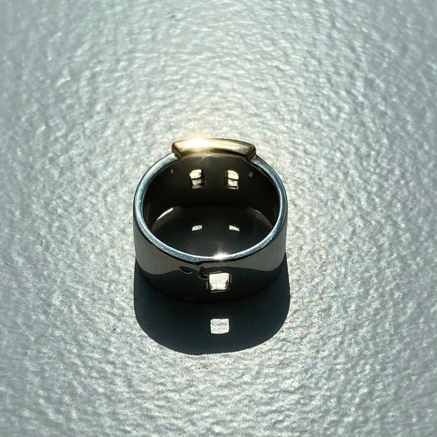 Hermès Hercures ring vintage SV925 AU750