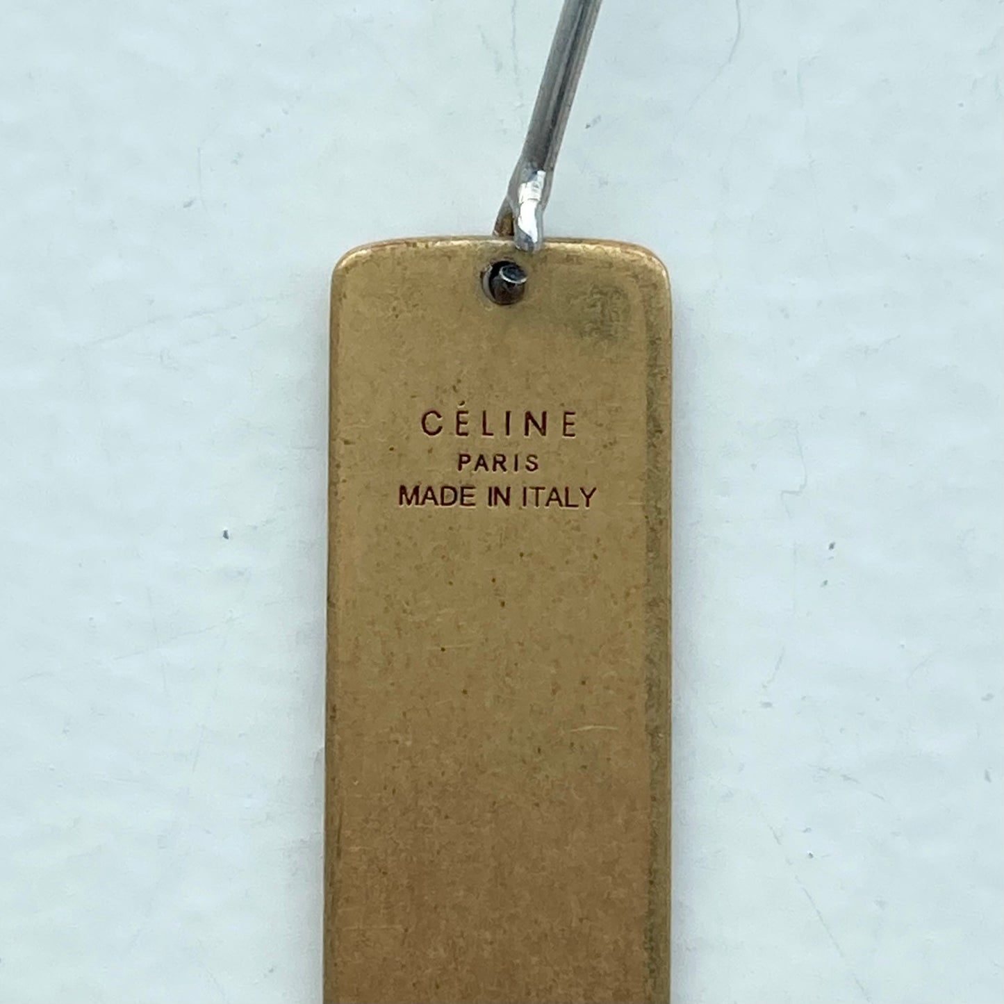 Spring2016 Celine by Phoebe Philo Plate Pierced earring