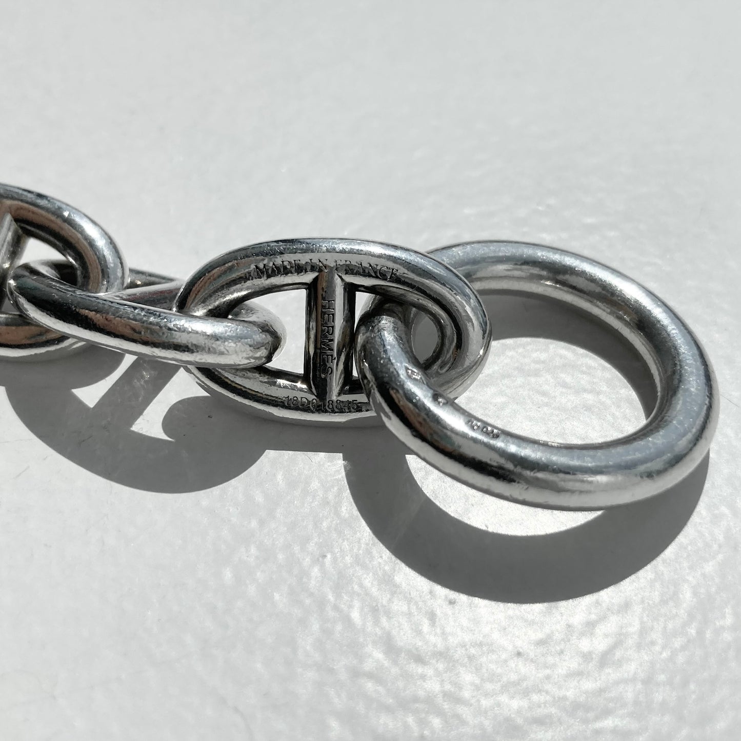 Hermès Chaine d'ancre TGM Vintage SV925 11piece
