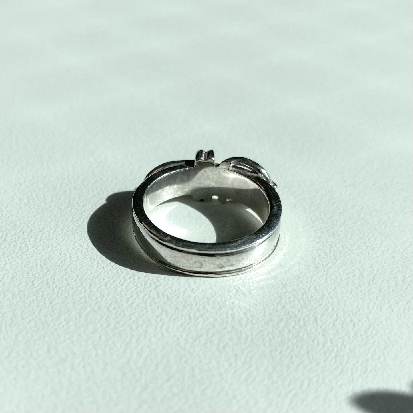 Hermès Ceinture ring vintage SV925