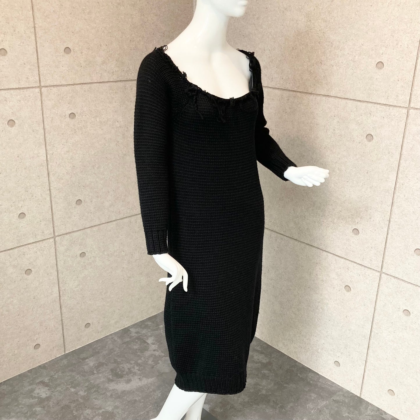 Fall2000 Maison Martin Margiela produced by Miss Deanna destroyed kint dress