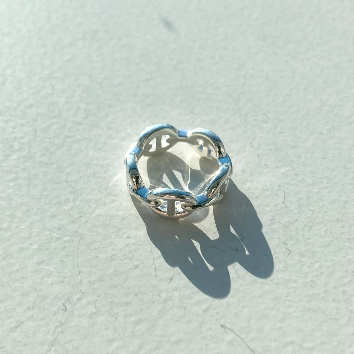 Hermès Encainee ring SV925 vintage #10