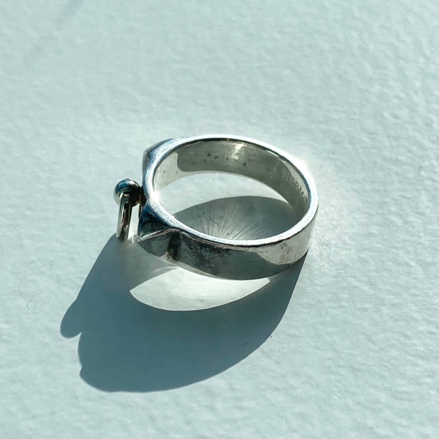 Hermès Collier de Chien ring PM SV925 vintage