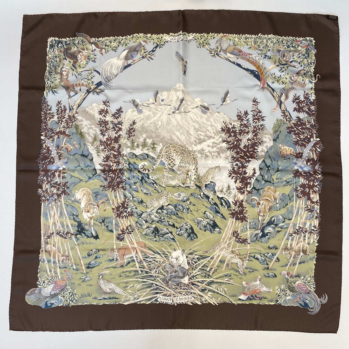 Hermès Carre 90 SICHUAN vintage