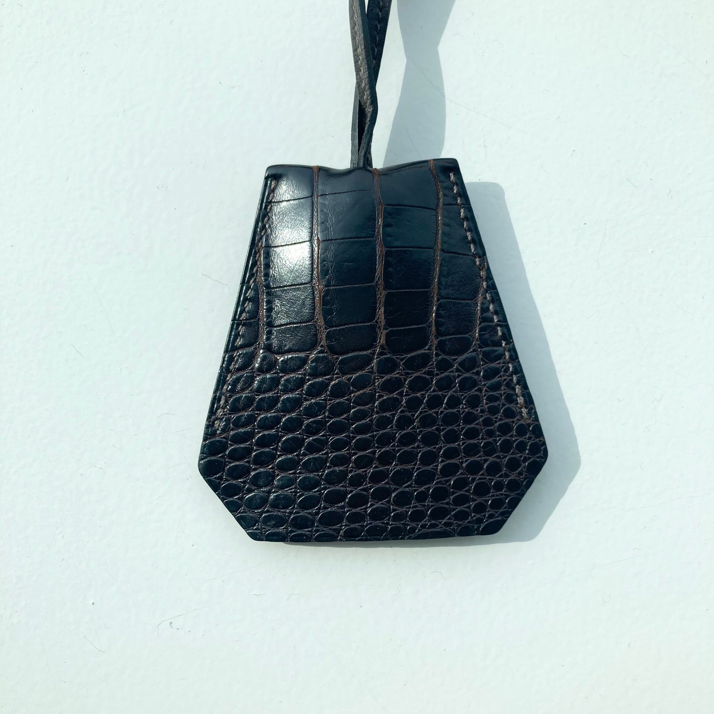 Fall2000 Hermes by Martin Margiela crochet alligator leather necklaces