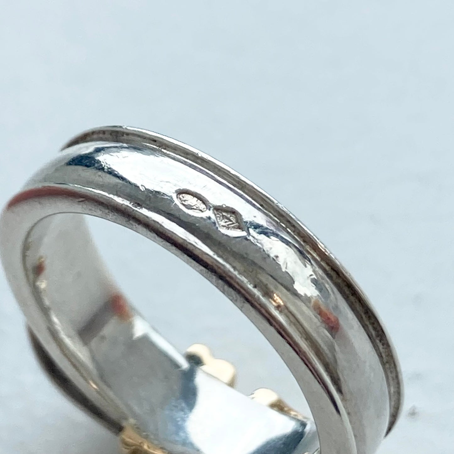Hermès Ceinture ring vintage SV925 AU750 #11