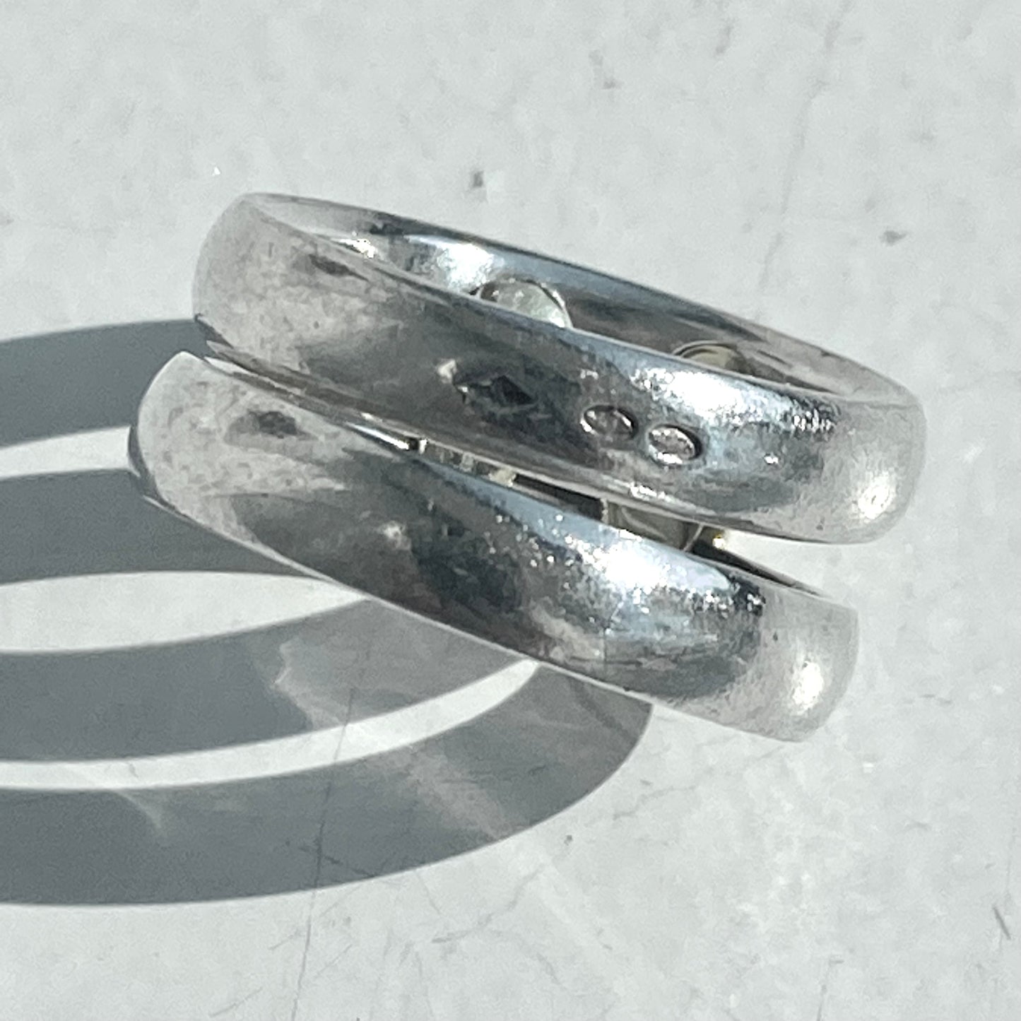 Hermès Olympe ring vintage SV925 AU750