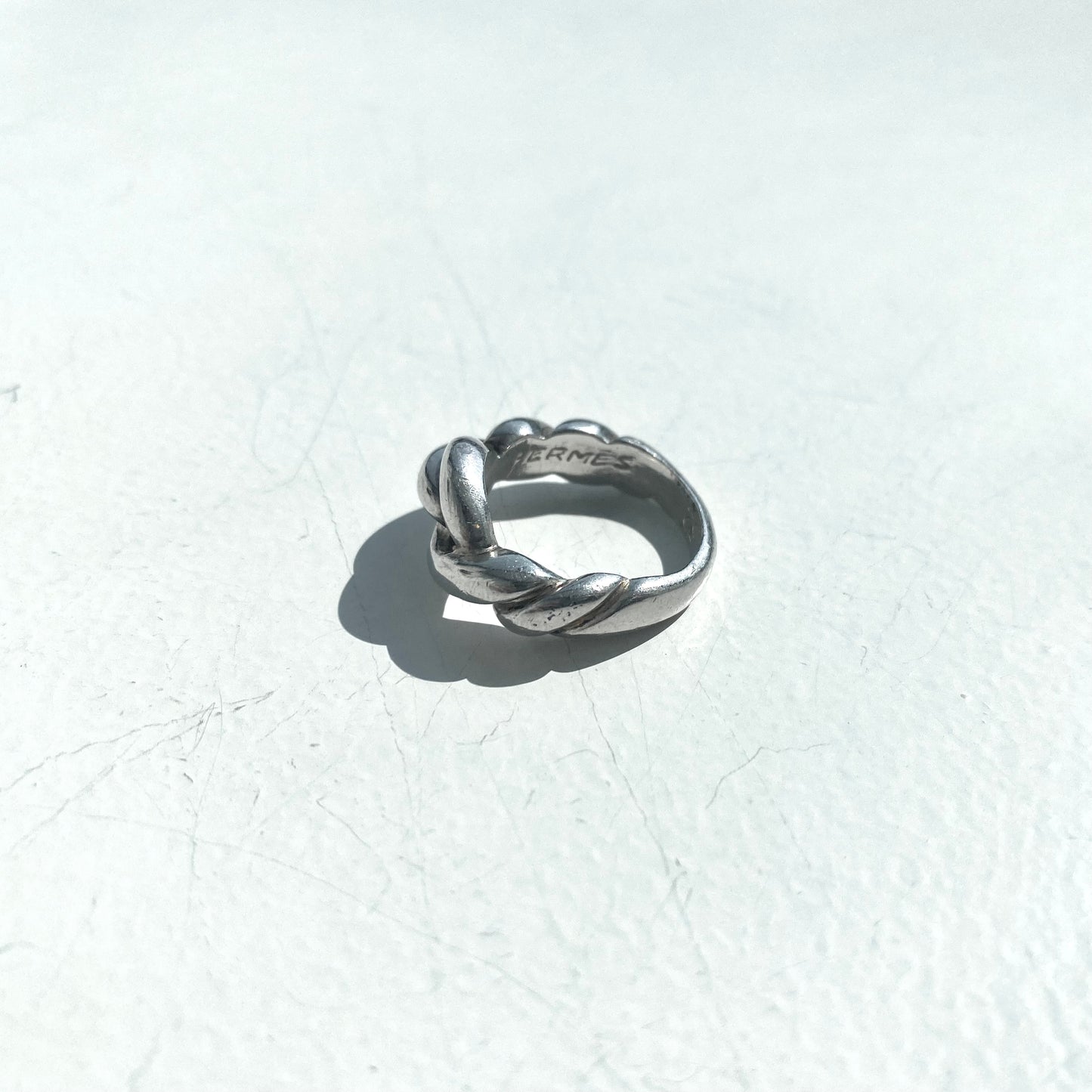 70s Hermès Torsard Ring vintage SV925