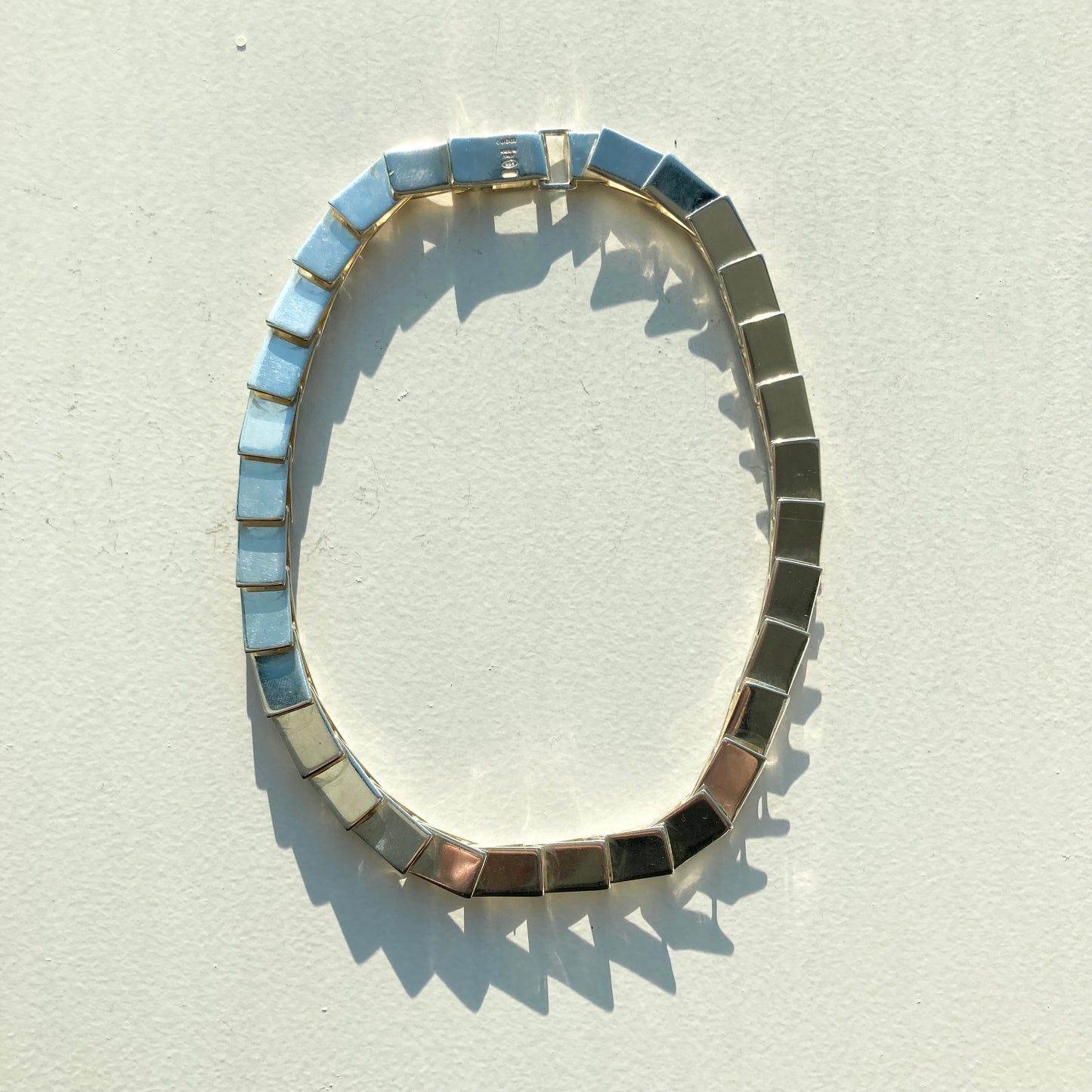 90s GUCCI by TOMFORD vintage Chain necklace SV925