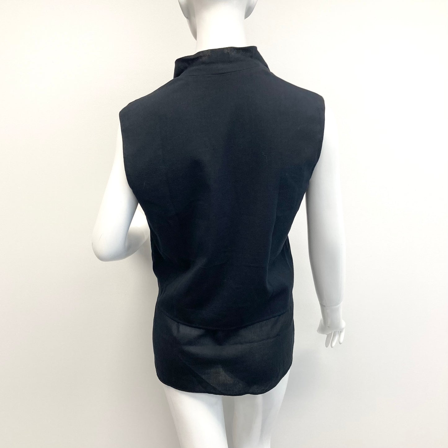 Spring2004 Hermès by Martin Margiela sleeveless Layered shirt