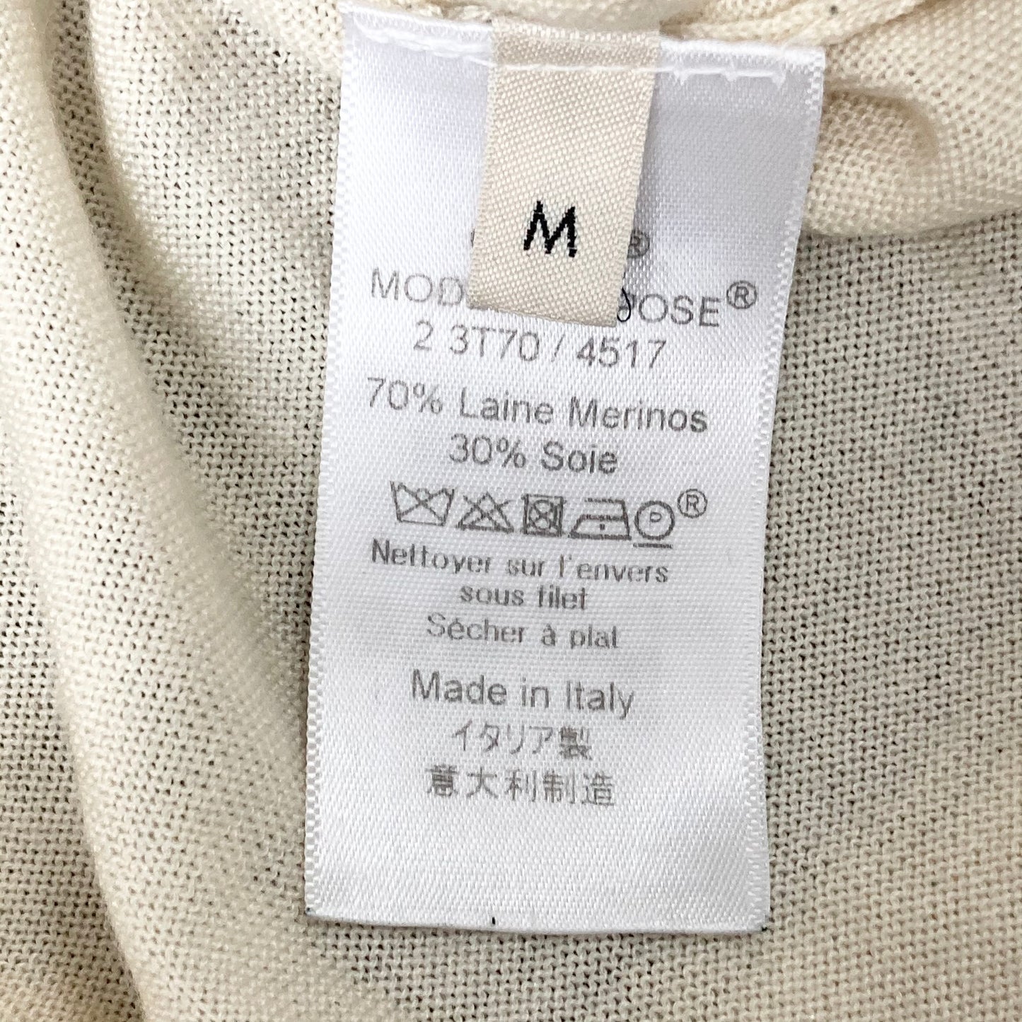 Celine by Phoebe Philo Bicolor knit