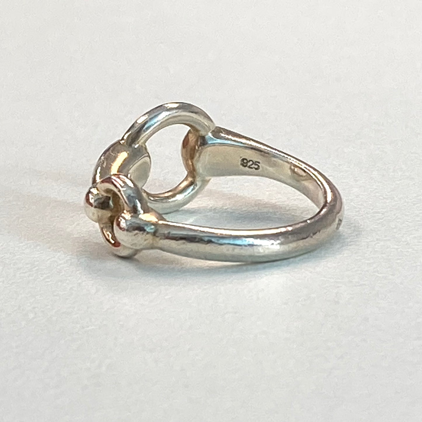 early2000 HERMES Horsebit Ring vintage SV925