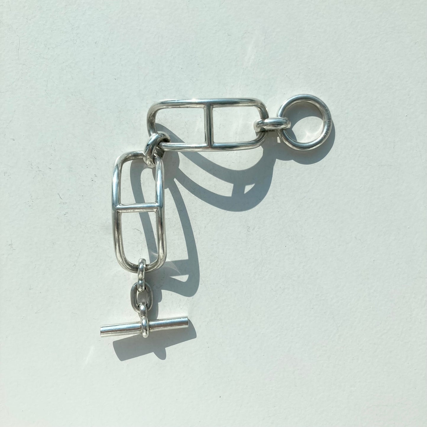 60-80s Hermès Chaine d'ancre bracelet vintage SV800