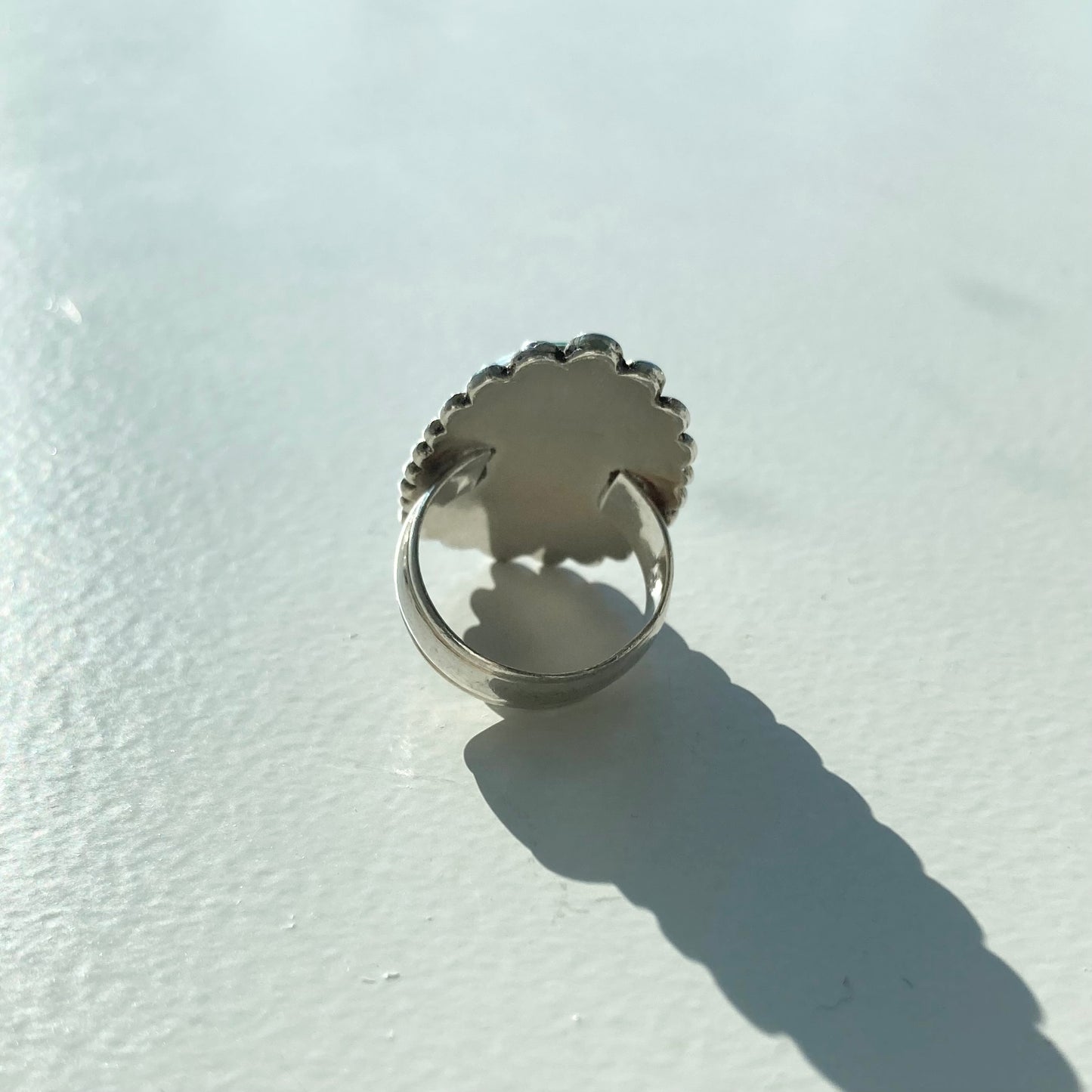 Vintage Turquoise ring SV925