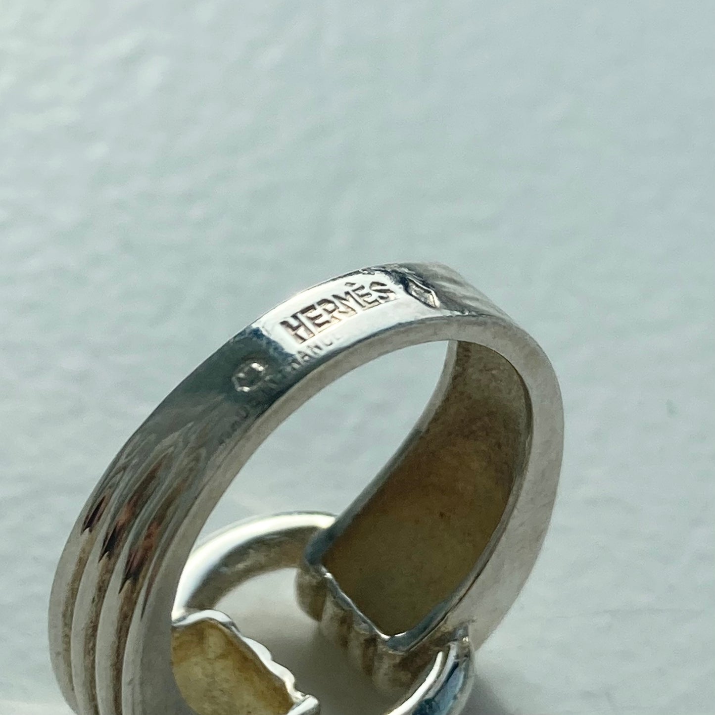 80s Hermès Vintage ring SV925 #11