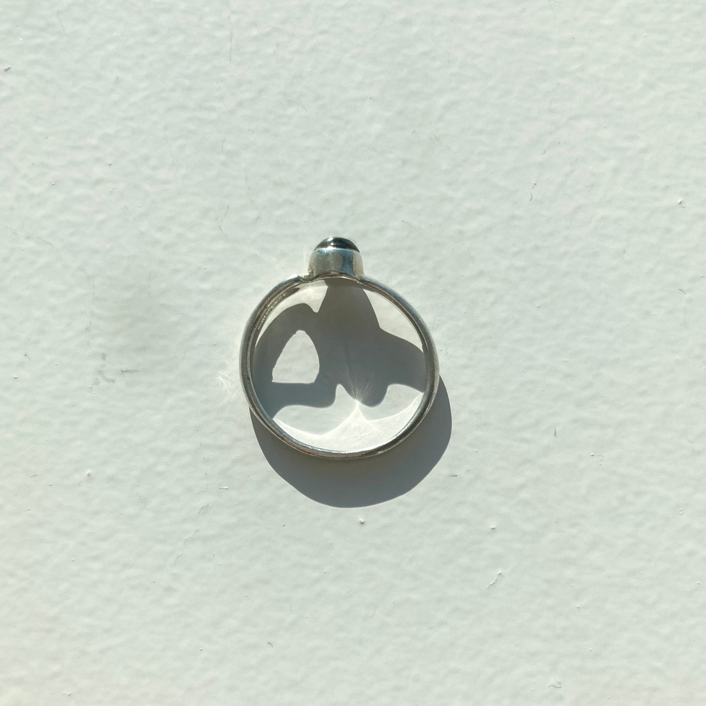 Vintage Onyx ring SV925
