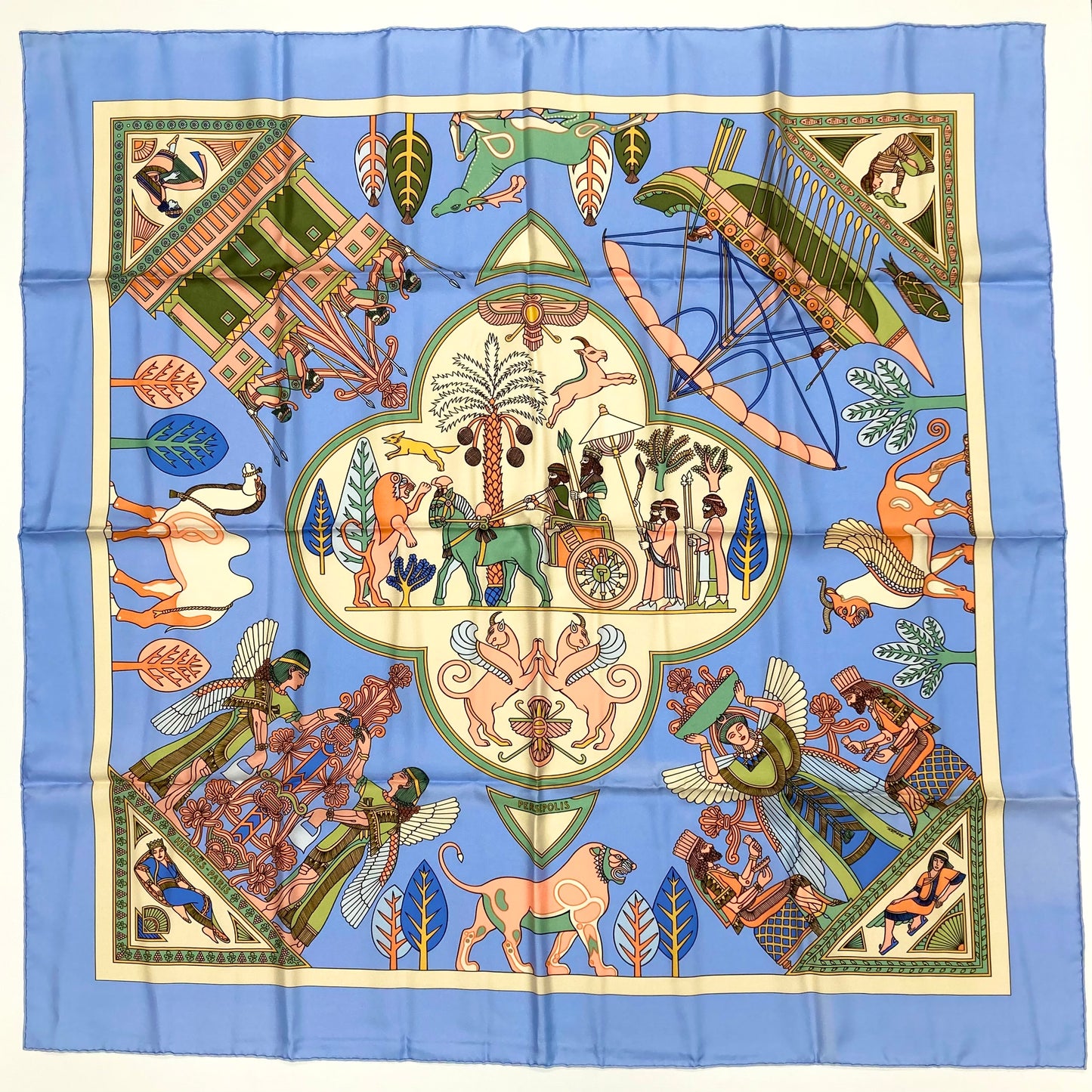 Hermès Carre 90 PERSEPOLIS vintage