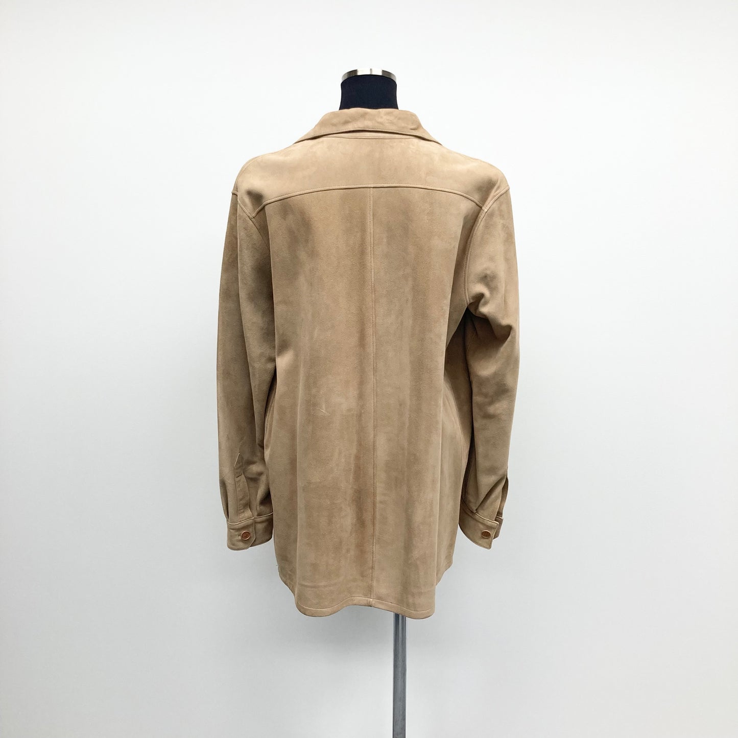 Spring1999 Hermès by Martin Margiela Leather Vareuse shirt