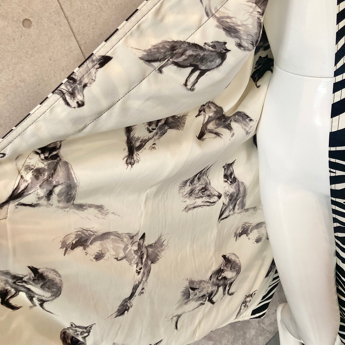 Fall2015 Celine by Phoebe philo Animal Coat