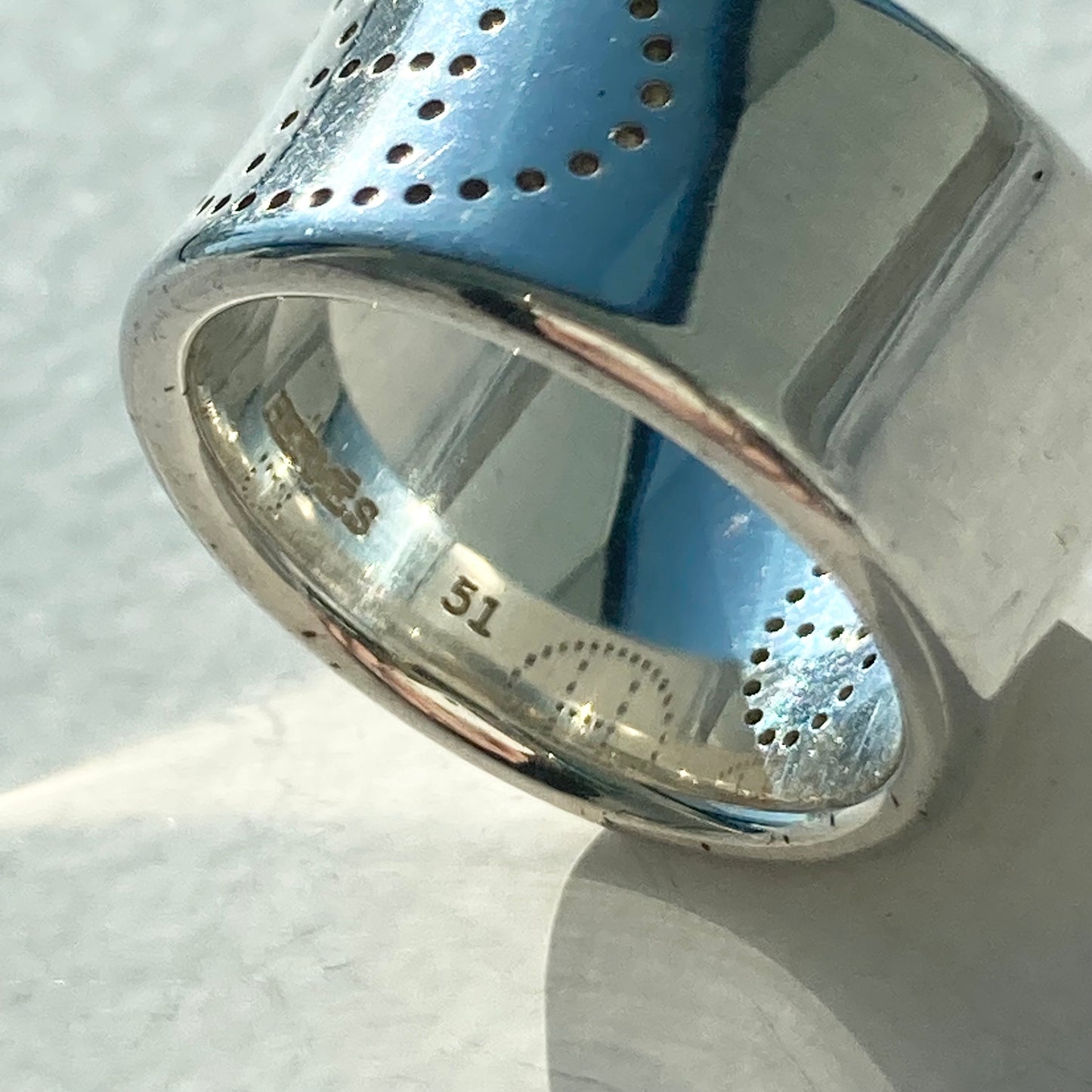 Hermès Evelyne ring SV925 vintage #11