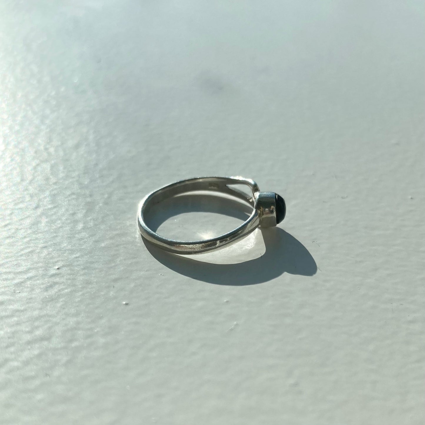 Vintage Onyx ring SV925