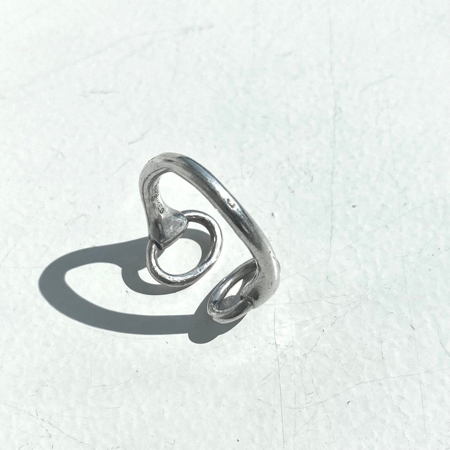 Hermès Nausicaa ring vintage SV925 #16-17