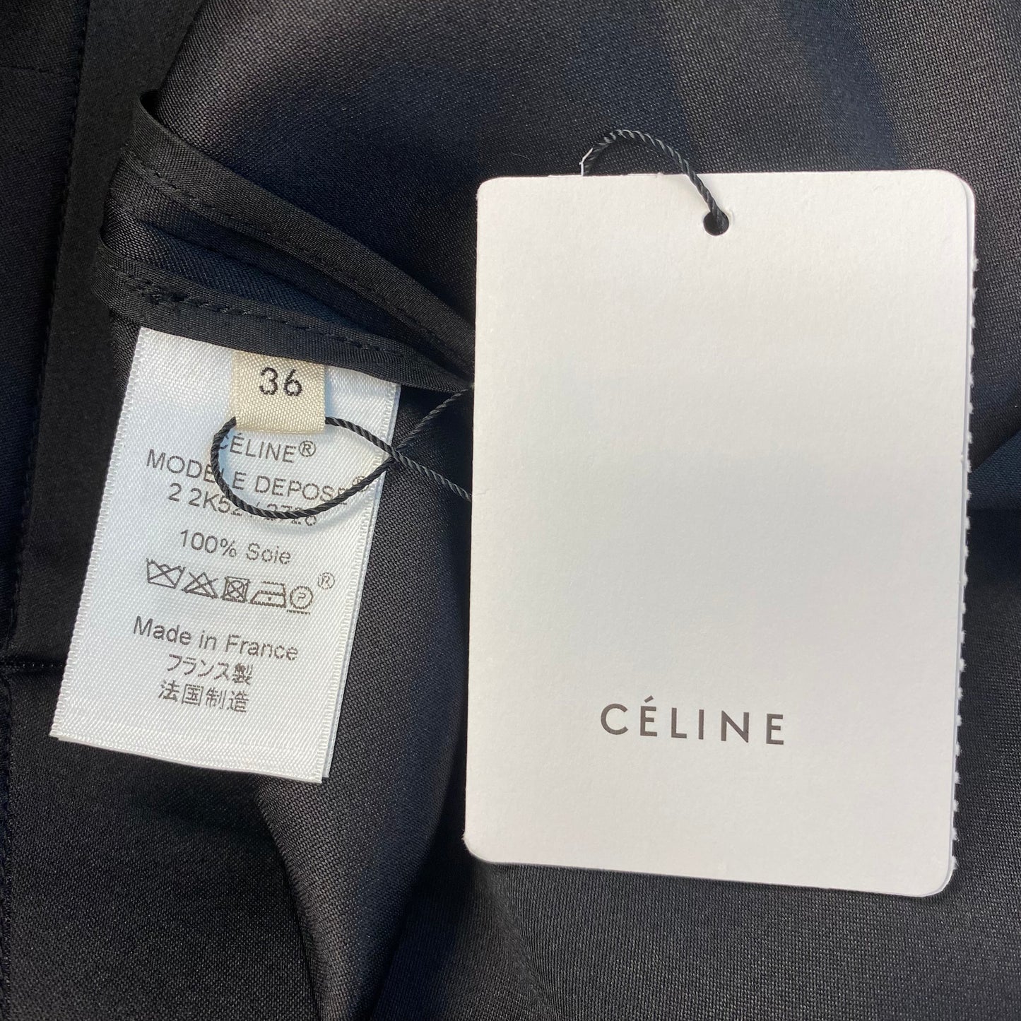 Celine by Phoebe Philo silk skirt