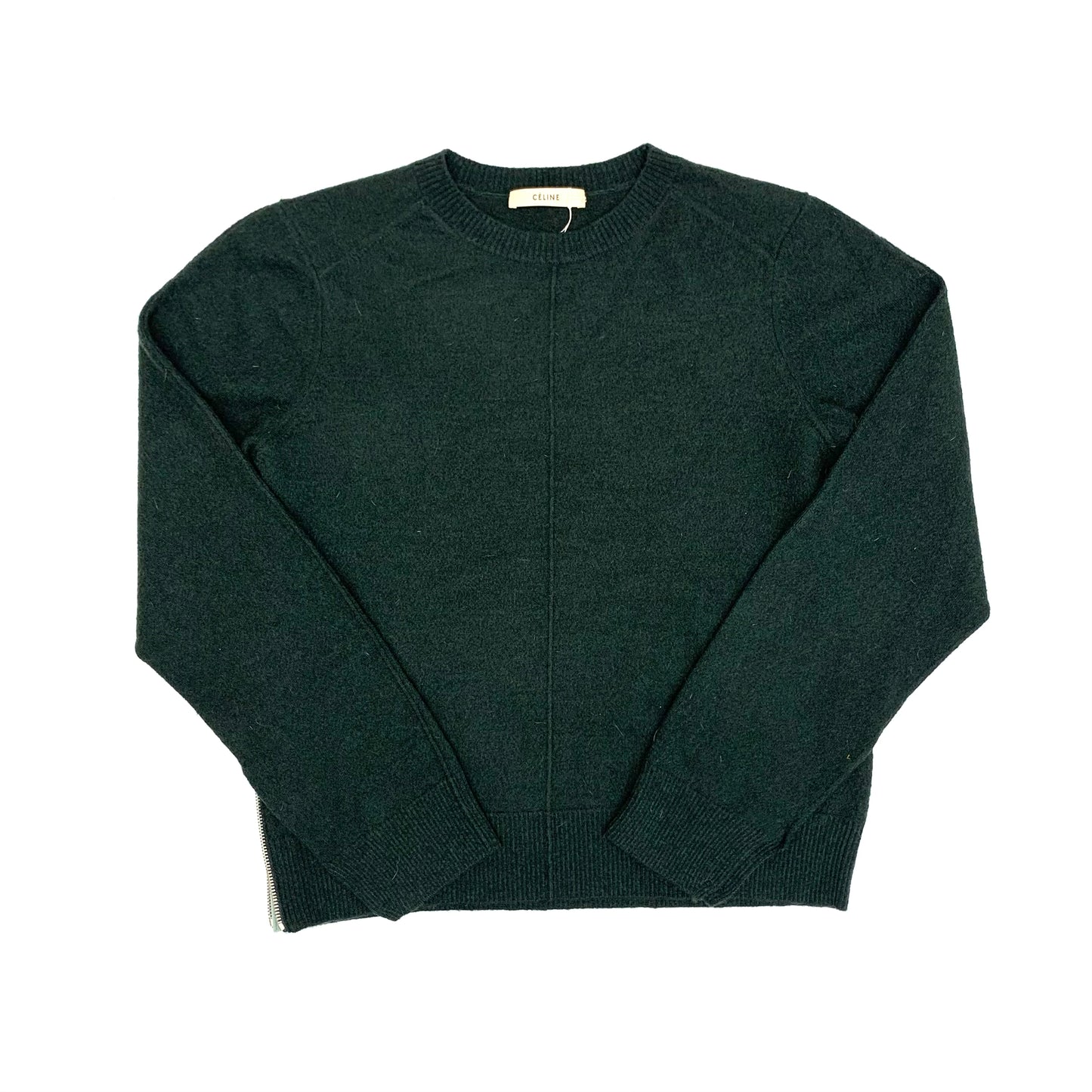 Celine by Phoebe Philo Side zip knit