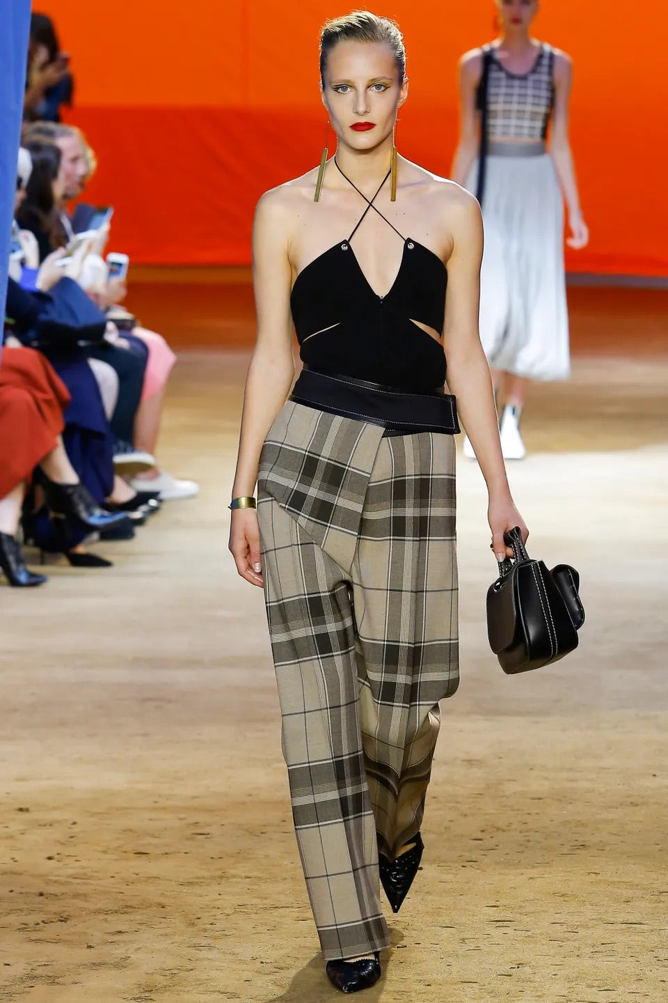Spring2016 Celine by Phoebe Philo Plate Pierced earring