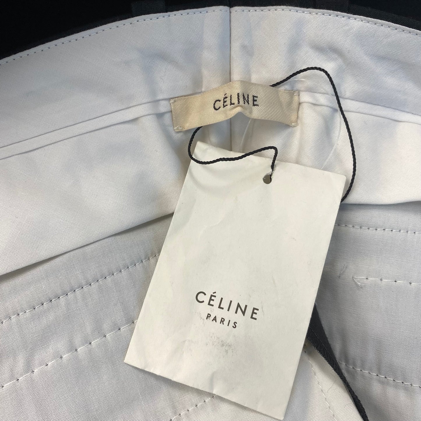 Celine by Phoebe Philo zip up tapered pants