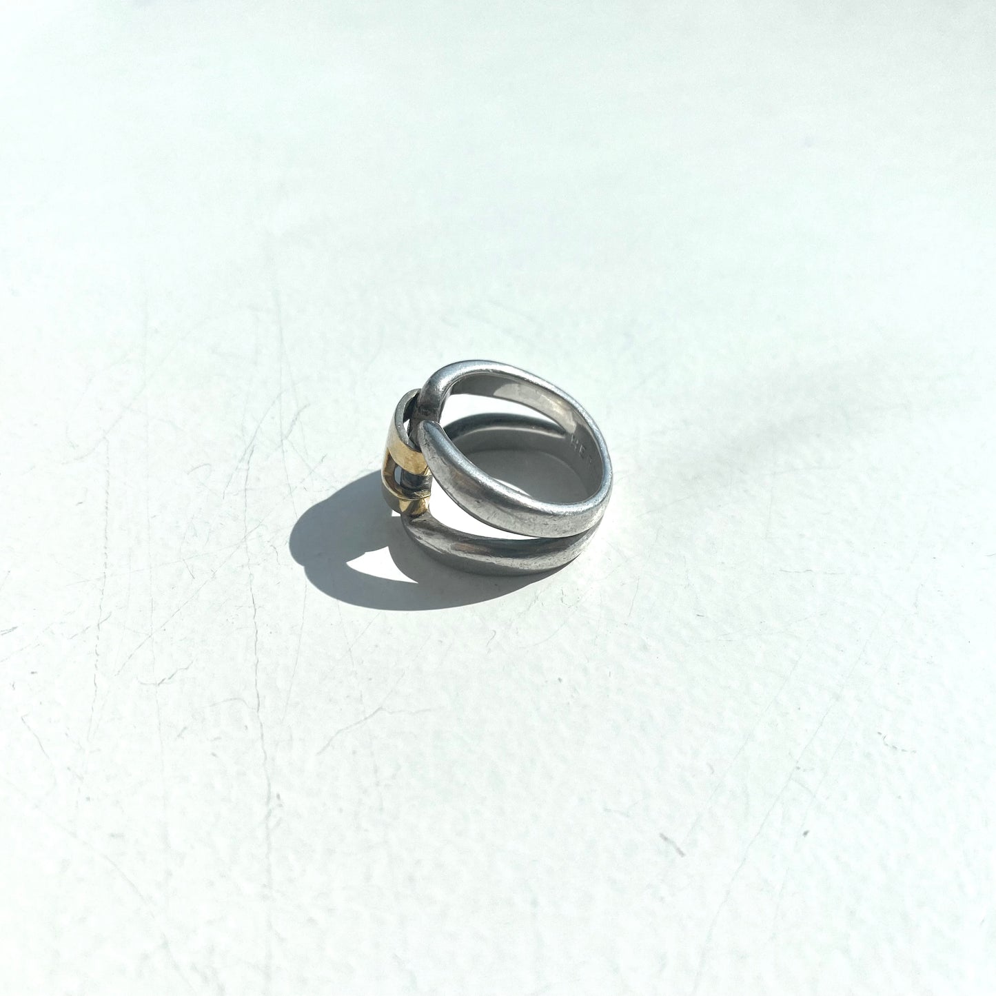 Hermès History Ring vintage SV925 AU750 #10