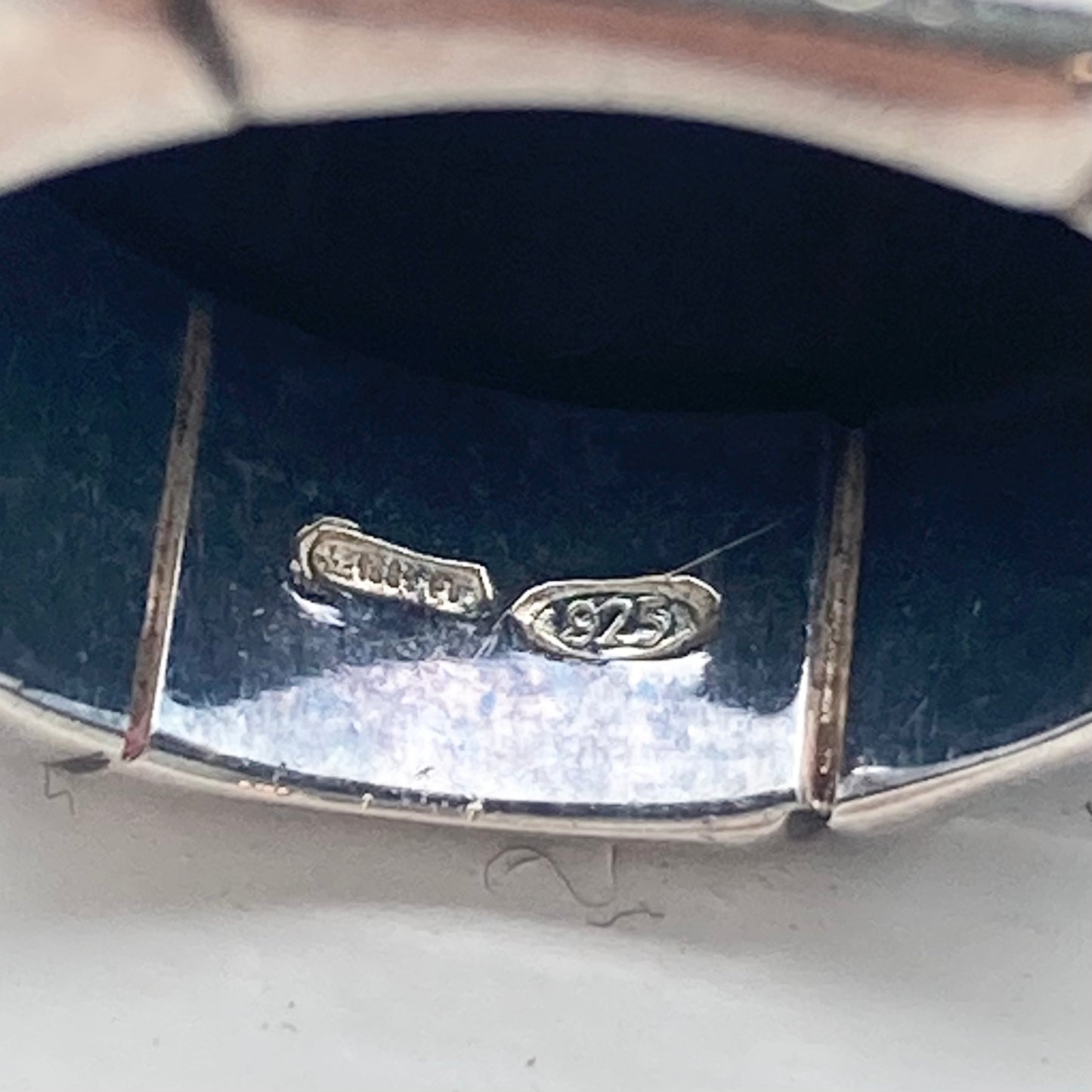 90s GUCCI by TOMFORD Banboo ring vintage SV925 #9-10