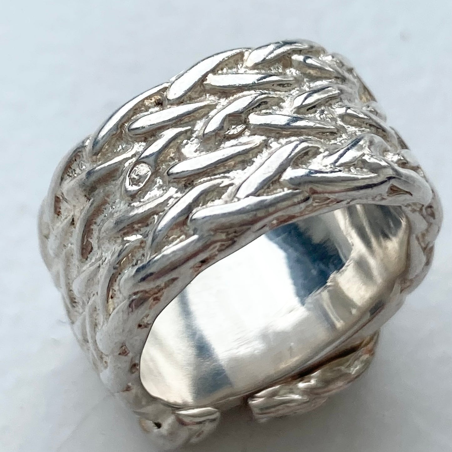 80s Hermès Diane Ring vintage SV925 #11-12