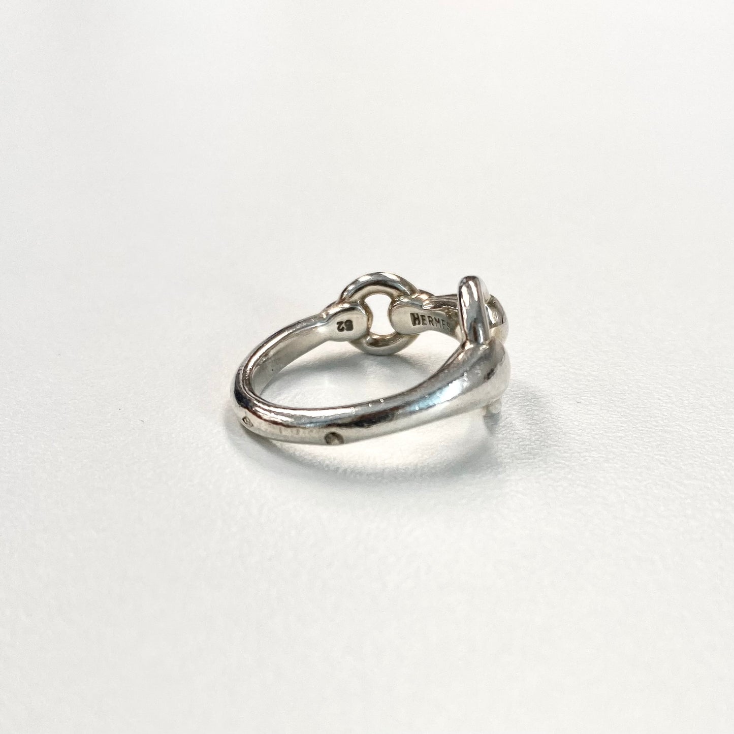 early2000 HERMES Horsebit Ring vintage SV925
