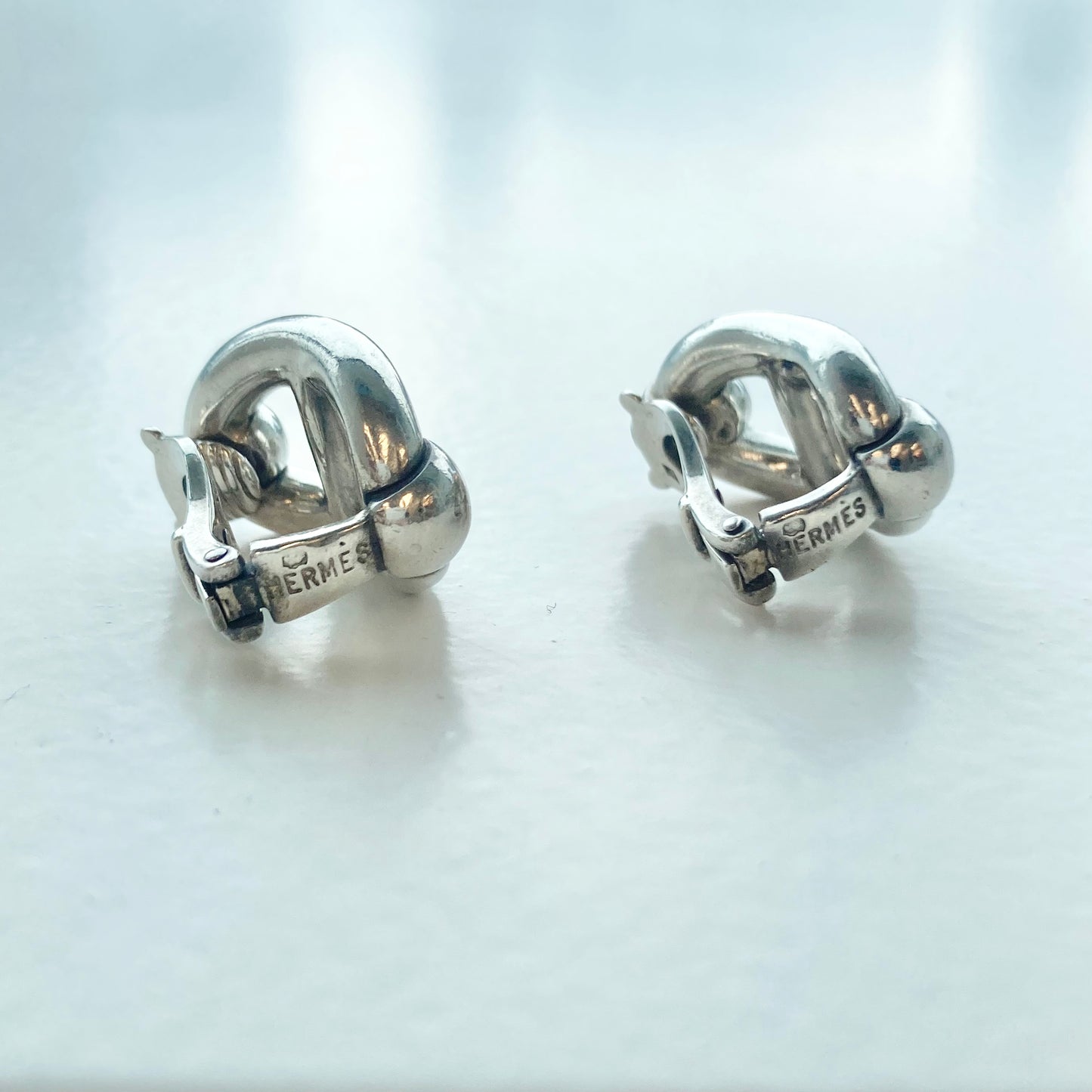 70-80s Hermès Chaine d’ancre earring vintage SV925