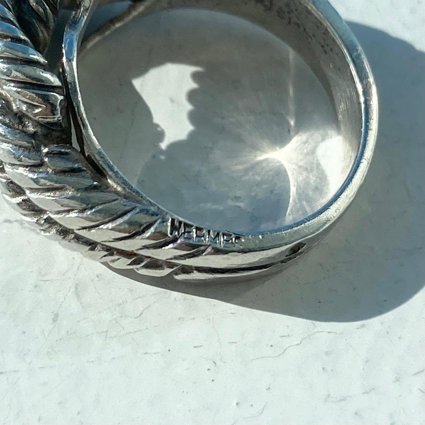 60-70s Hermès Audierne ring vintage SV800 #11