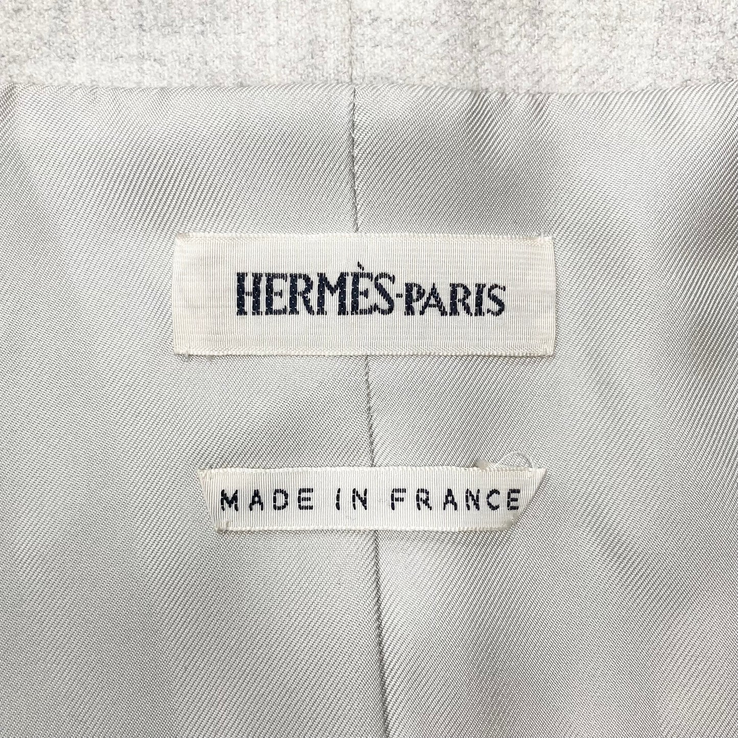 Fall1999 Hermès by Martin Margiela Cashmere jacket with stole