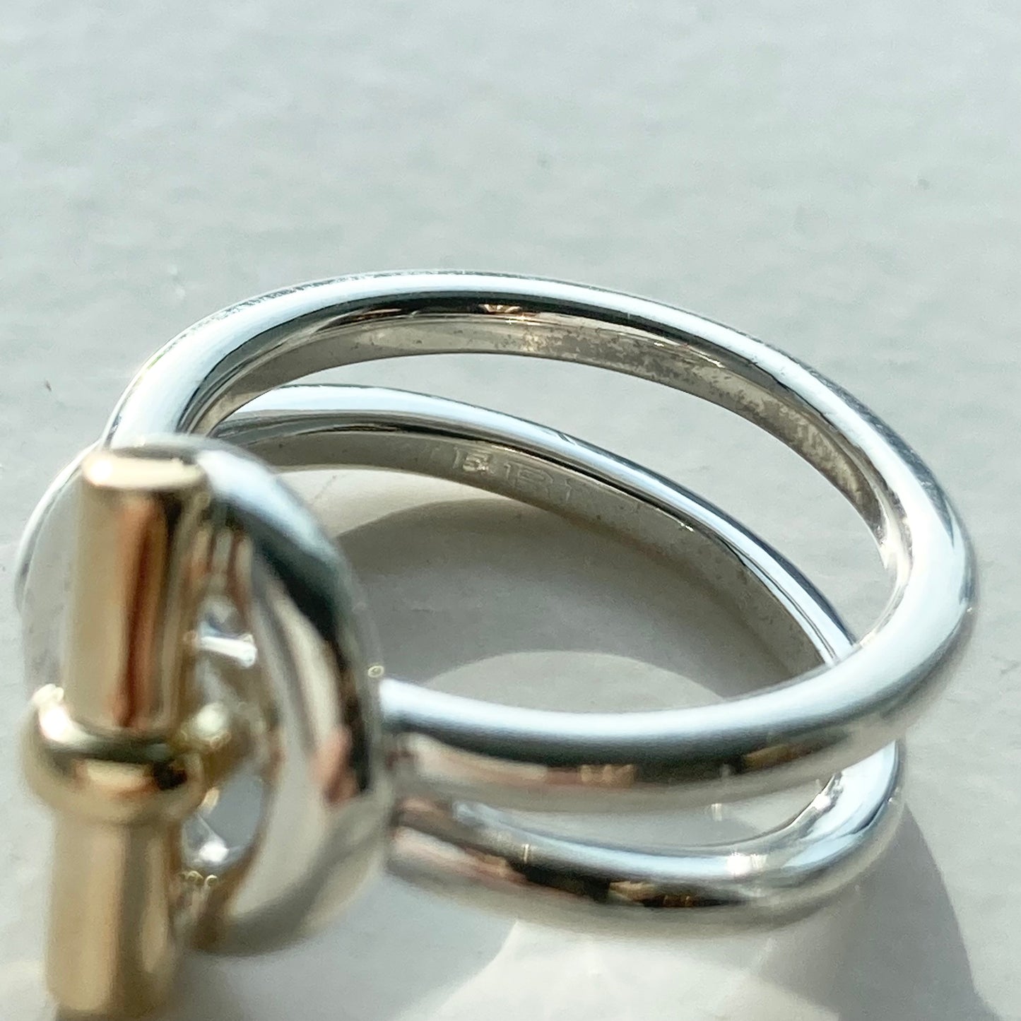 Hermès Ring vintage SV925 AU750 #12