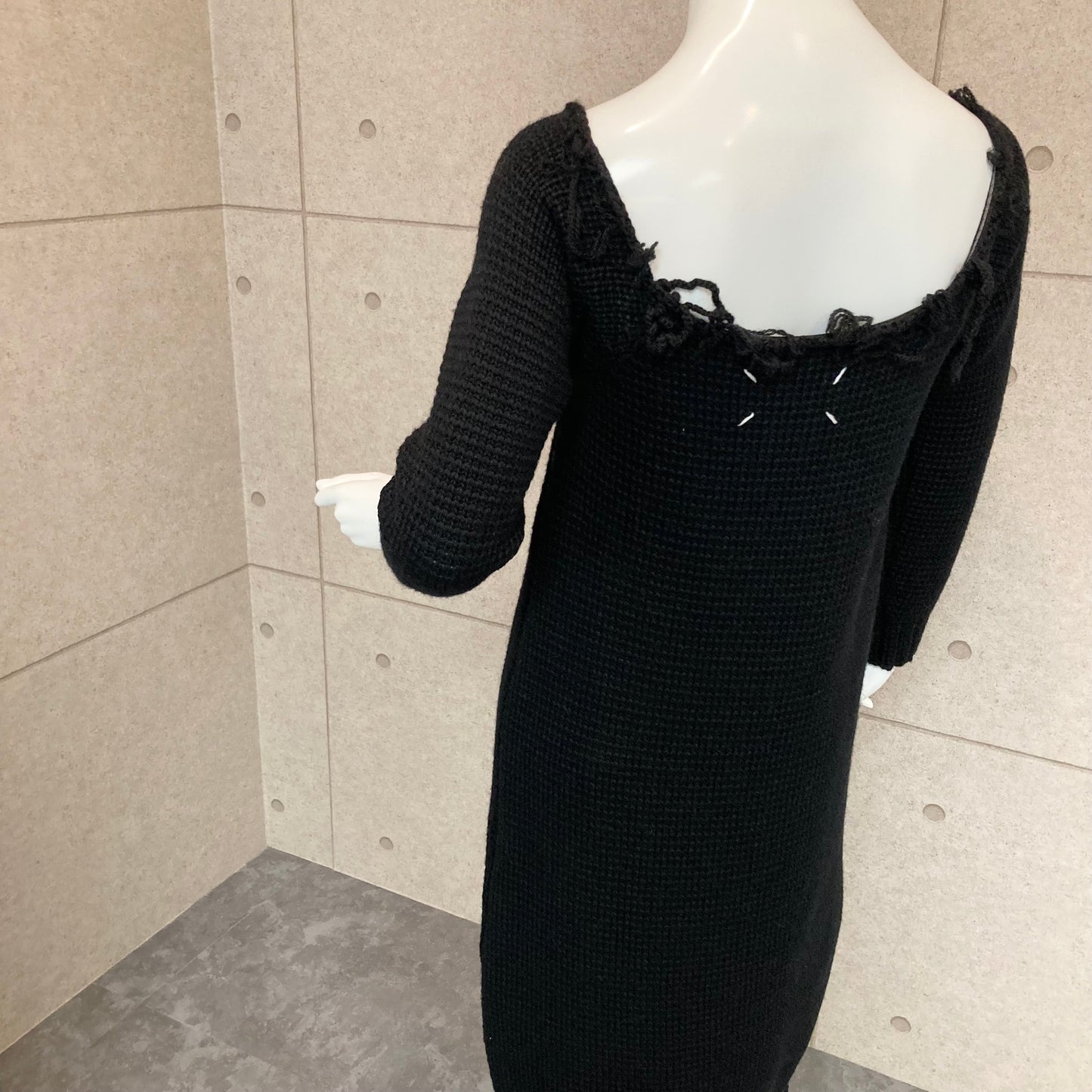 Fall2000 Maison Martin Margiela produced by Miss Deanna destroyed kint dress