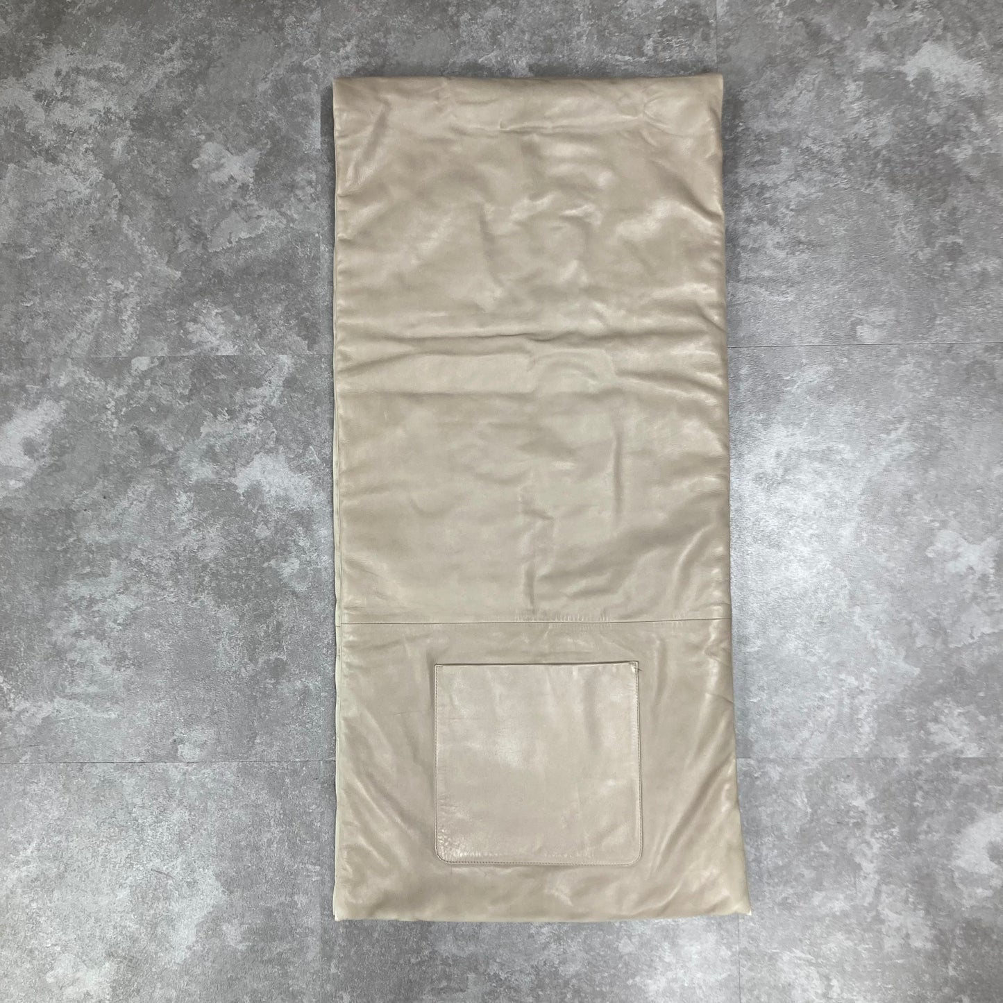 Fall1999 Hermès by Martin Margiela Leather stole with pocket