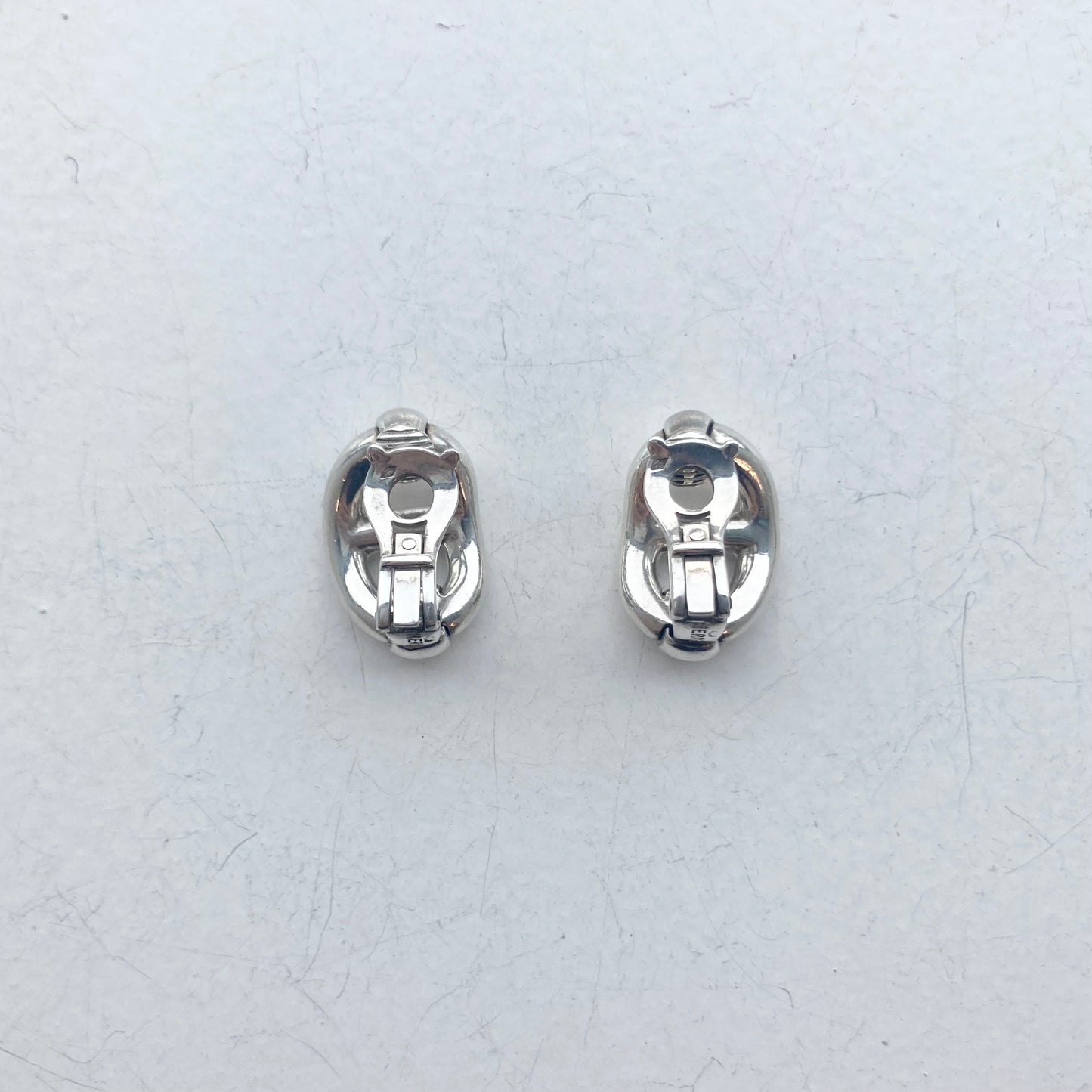 70-80s Hermès Chaine d’ancre earring vintage SV925