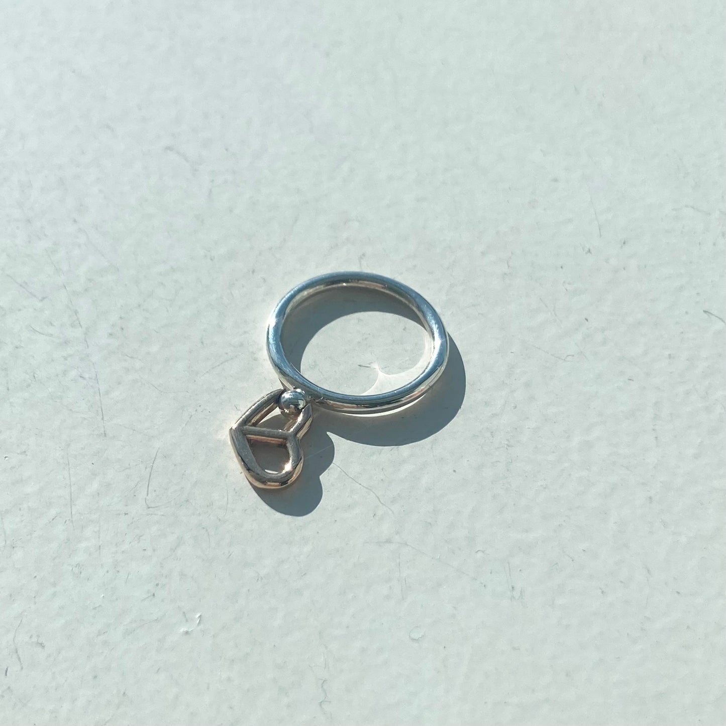 Hermès Chaine d'ancre Ring vintage SV925 AU750 #8