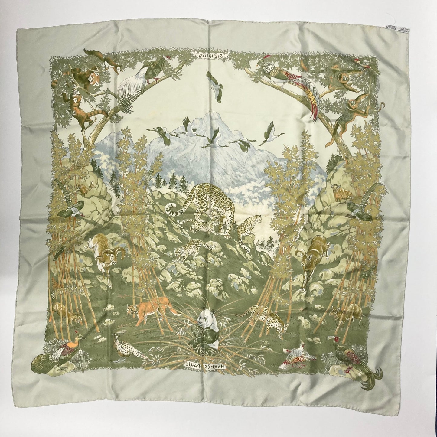 Hermès Carre 90 SICHUAN 1995