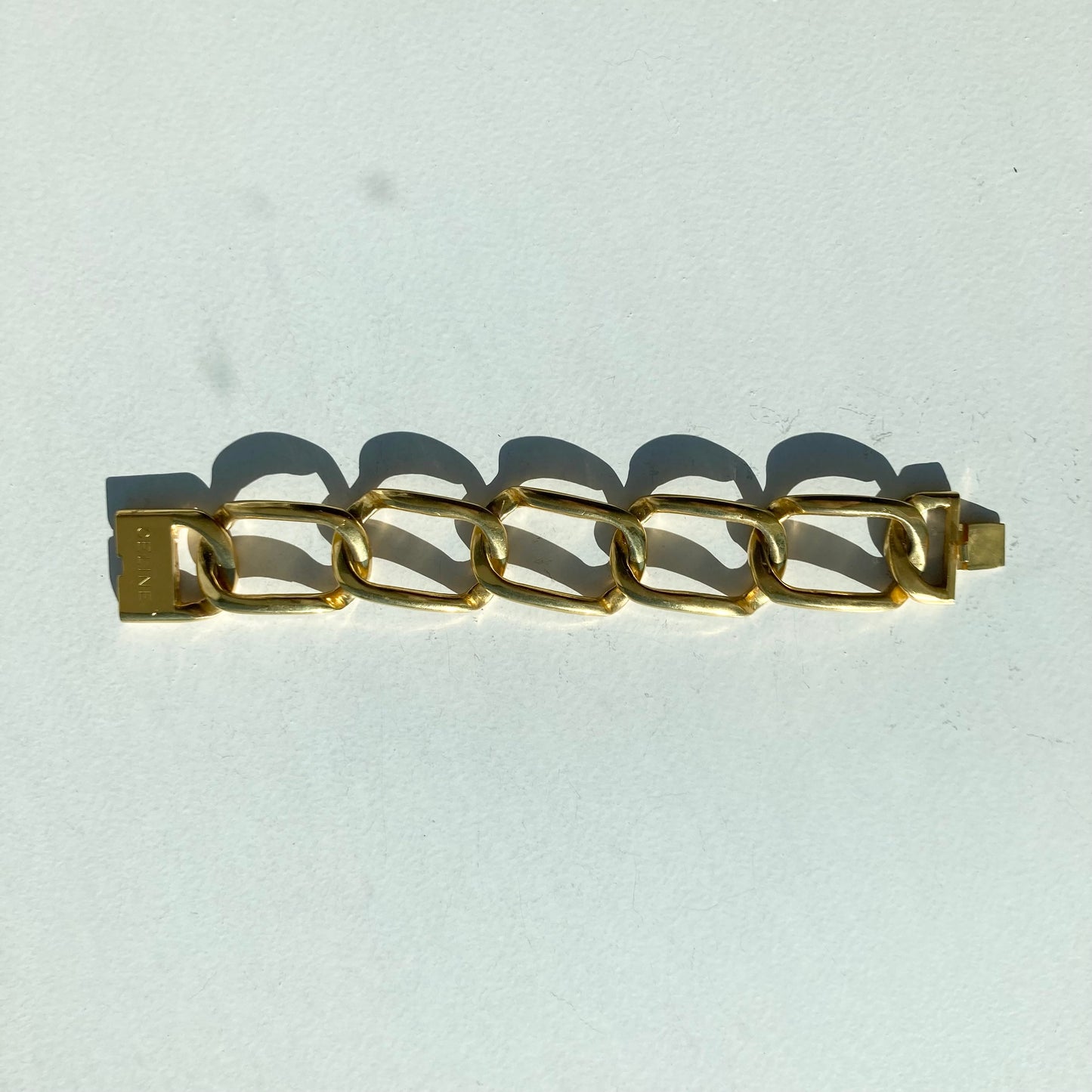 90s Celine Chain bracelet vintage