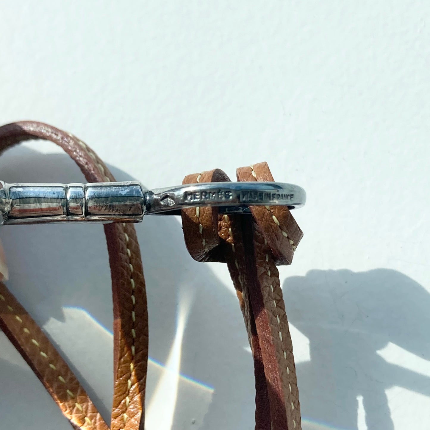 90s Hermes Loupe necklace vintage
