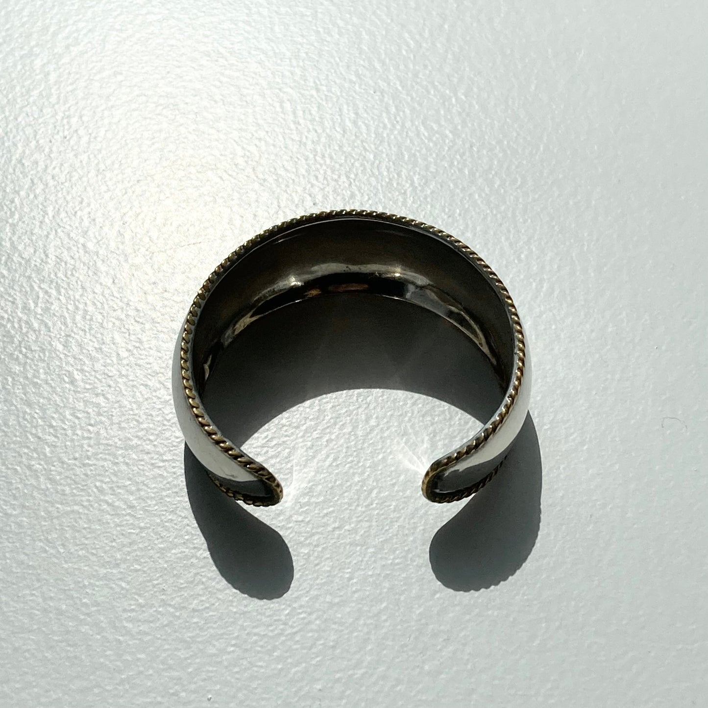 Vintage Mexican jewelry Born Cuff Bangle SV925