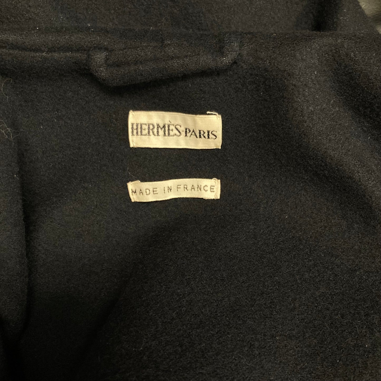 Fall2001 Hermès by Martin Margiela Cashmere long coat