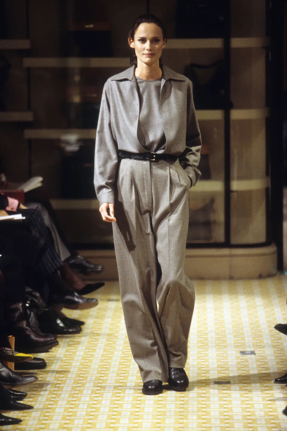 Fall1999 Hermès by Martin Margiela Cashmere Vareuse shirt