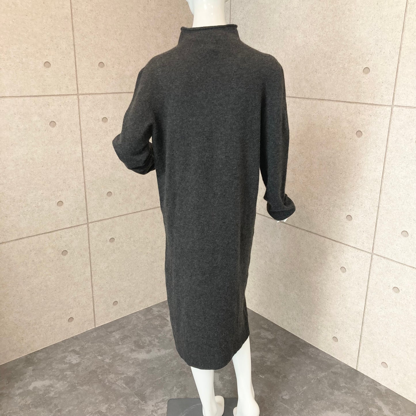 Fall2002 Hermès by Martin Margiela Cashmere long dress